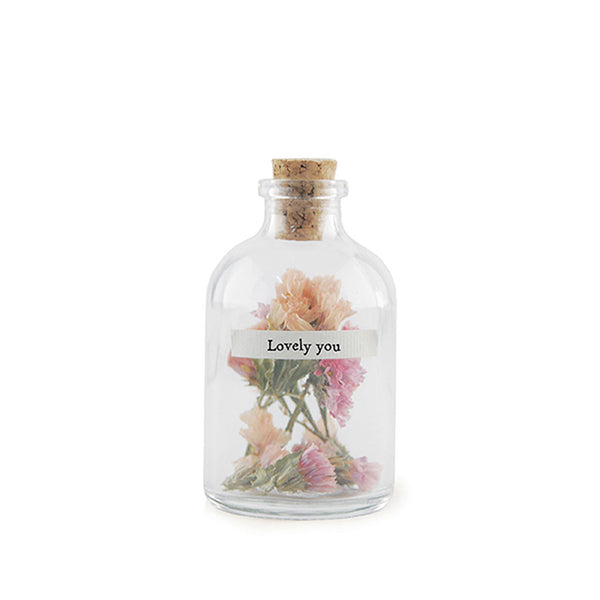 Dried Flowers In Bottle - Lovely You