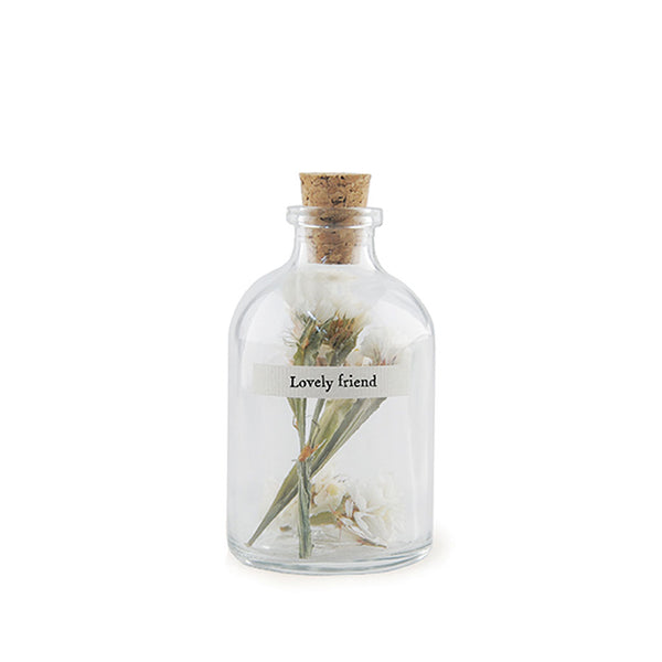 Dried Flowers In Bottle - Lovely Friend