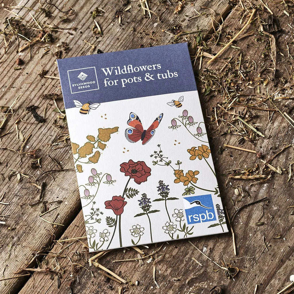 Wildflowers For Pots & Tubs Wildlife & Conservation Seeds