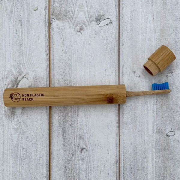 Bamboo Toothbrush Travel Case - Insideout
