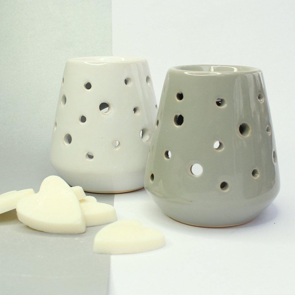 Eco Soya Wax Melts Burner Set Tapered - Available In 3 Colours - Insideout
