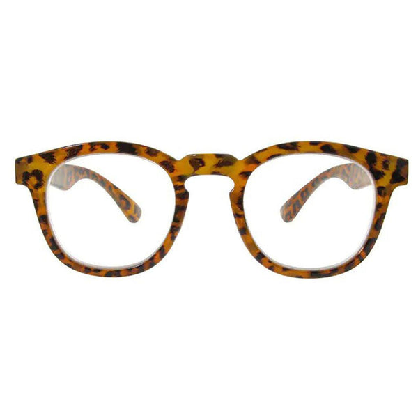 Kitty Reading Glasses Brown Leopard - Insideout