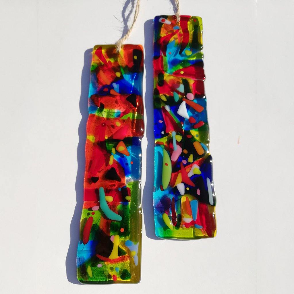 Pic n Mix Fused Glass Suncatcher - Insideout