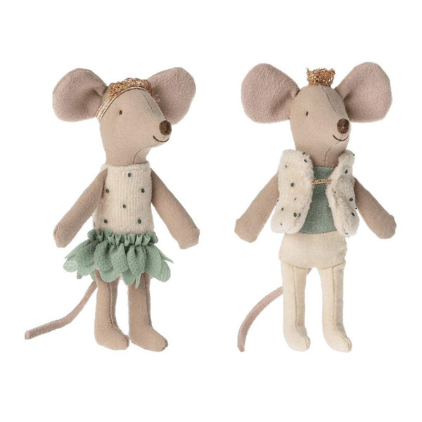 Royal Twins Mice, Little Sister And Brother In Box - Insideout