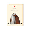 Happy Anniversary Dogs Greeting Card