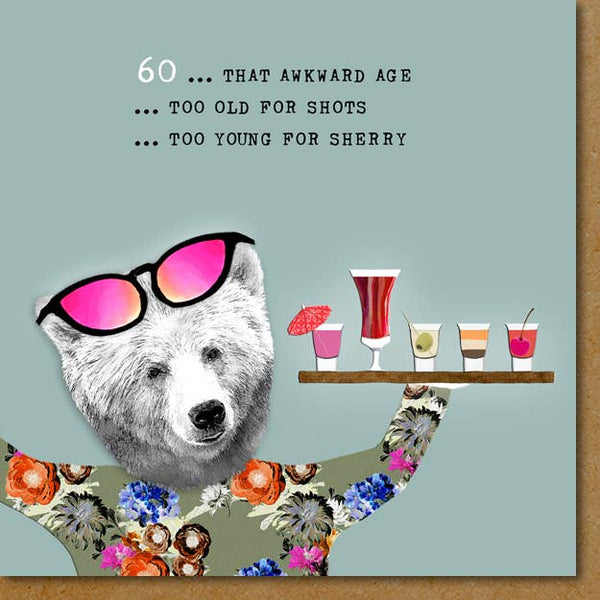 ACF60 ... 60th Birthday Card