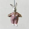 Little Rabbit Pink Dungarees