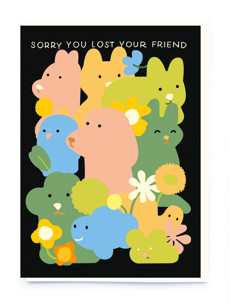 Pet loss sympathy card