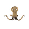 Brass Octopus Key Hook