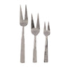 Set of 3 Silver Mini Forks