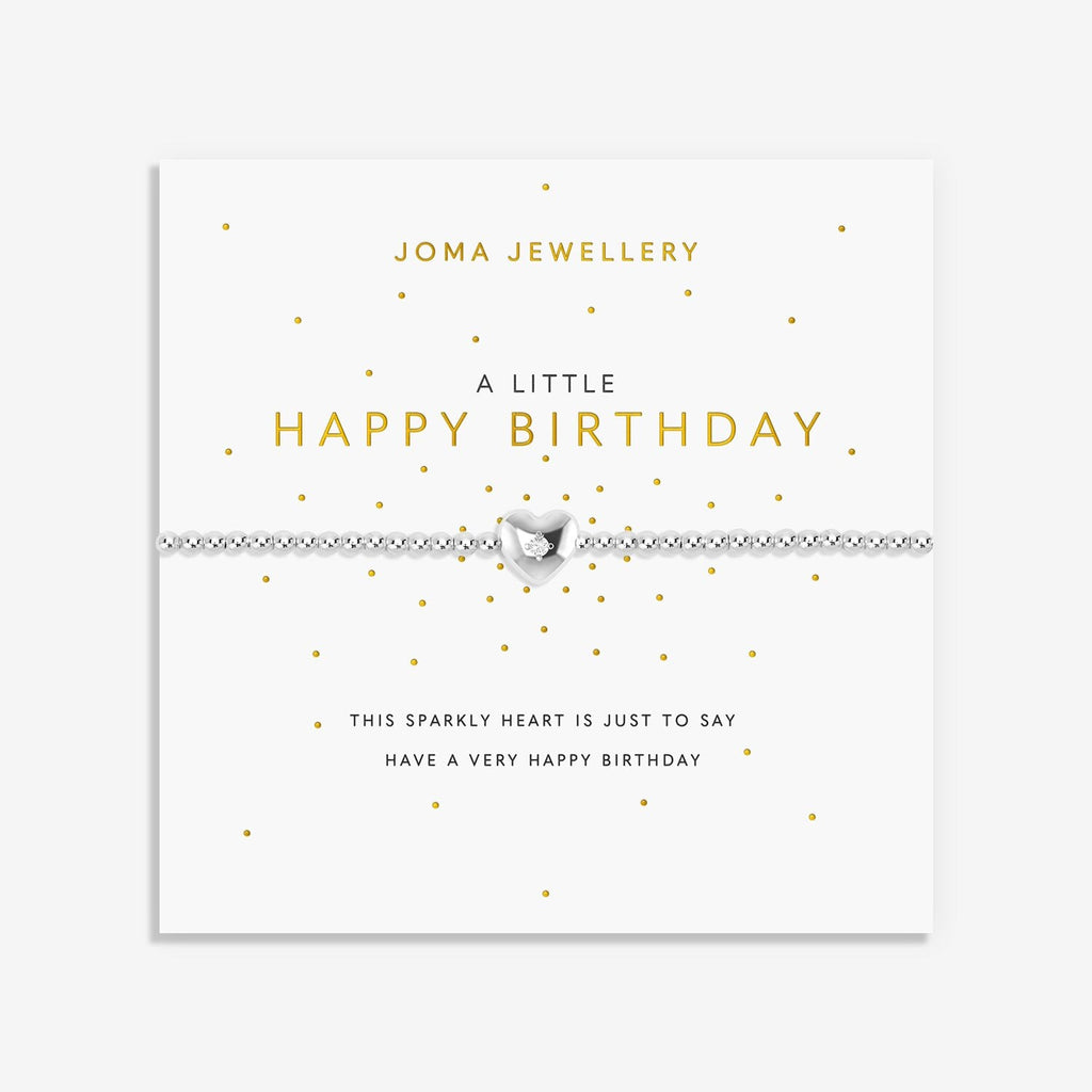A Little Happy Birthday Crystal Bracelet