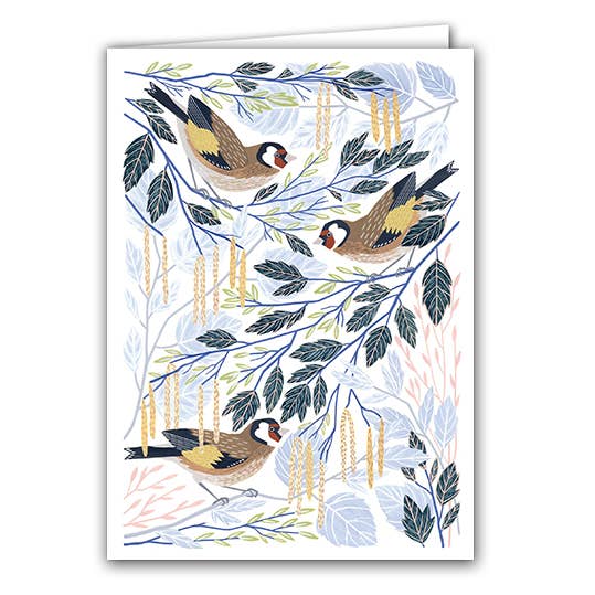 Goldfinches Card