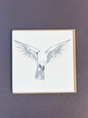 Dove letterpress Card