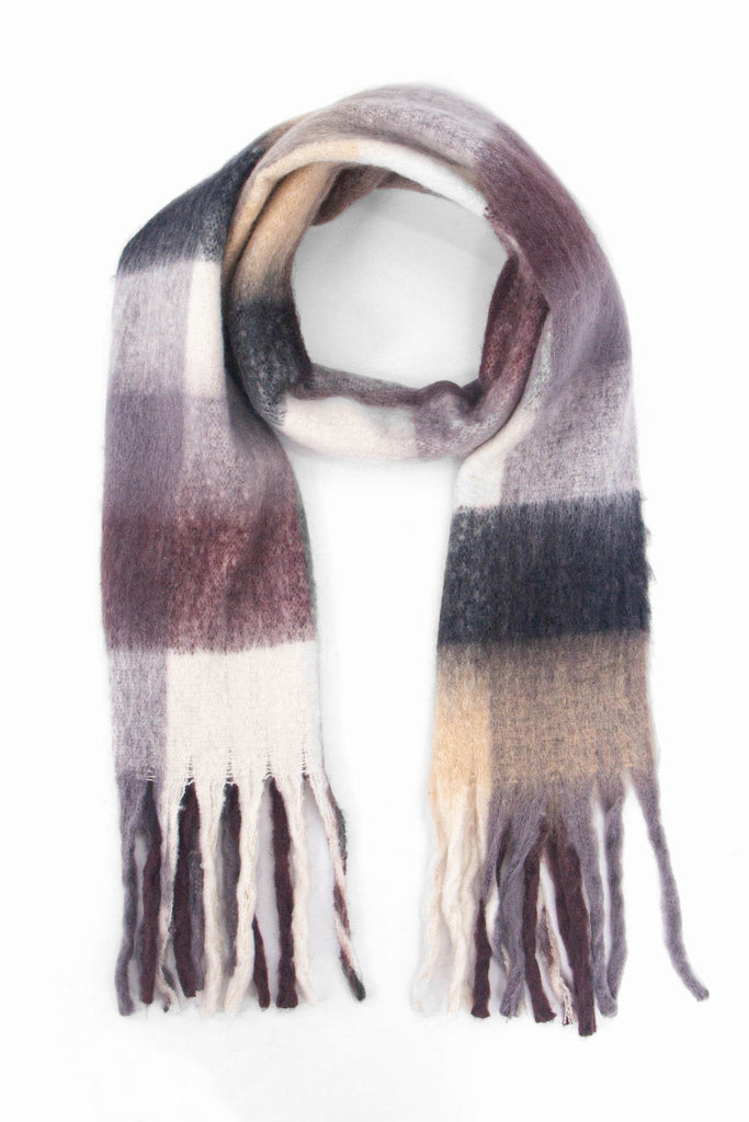 Allie Heavyweight Scarf- Black