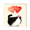 Happy Anniversary Grumpy Cat Greeting Card | Cat Anniversary