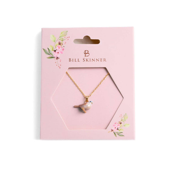 English Bird Pendant - Cole Tit