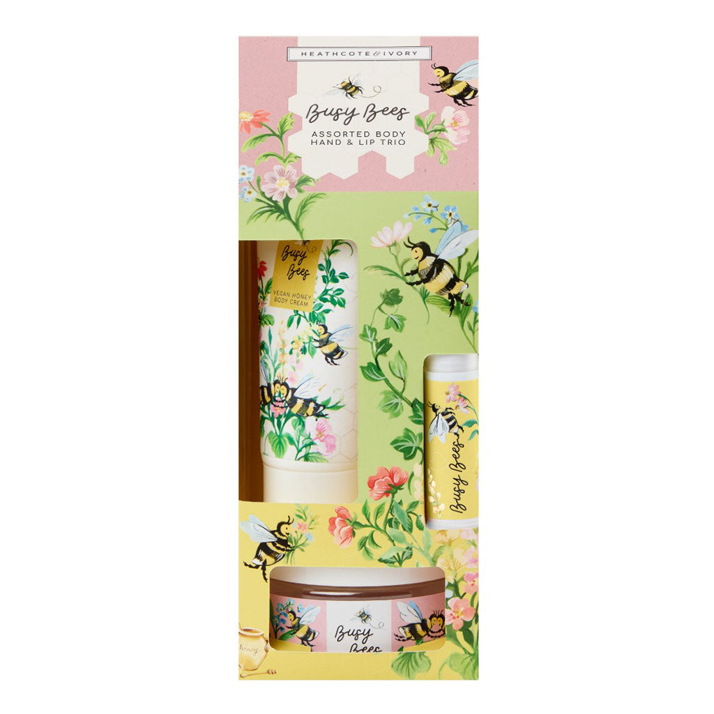Busy Bees Assorted Body Hand & Lip Set