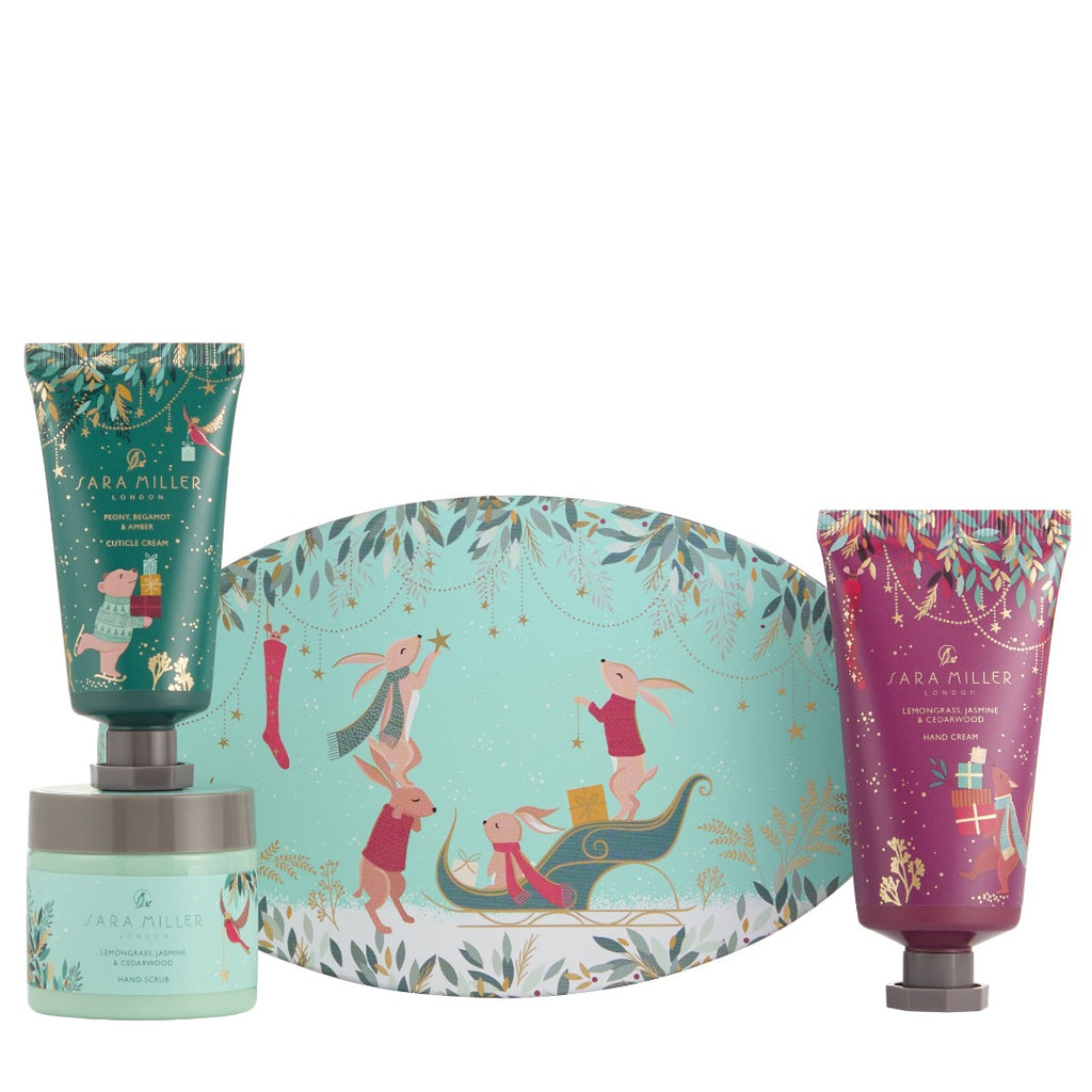 Woodland Tales Hand Care Set In Oval Tin