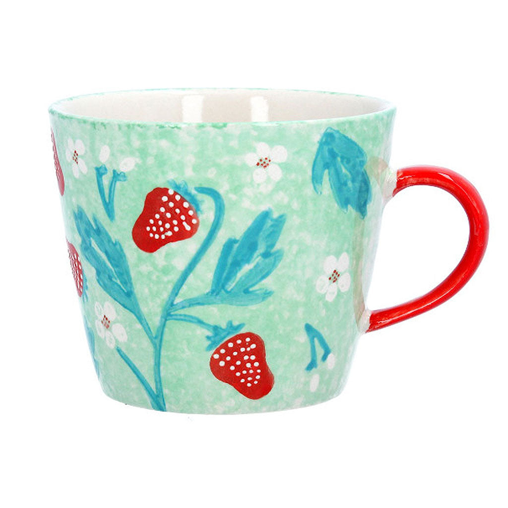 Strawberry Field Stoneware Mug