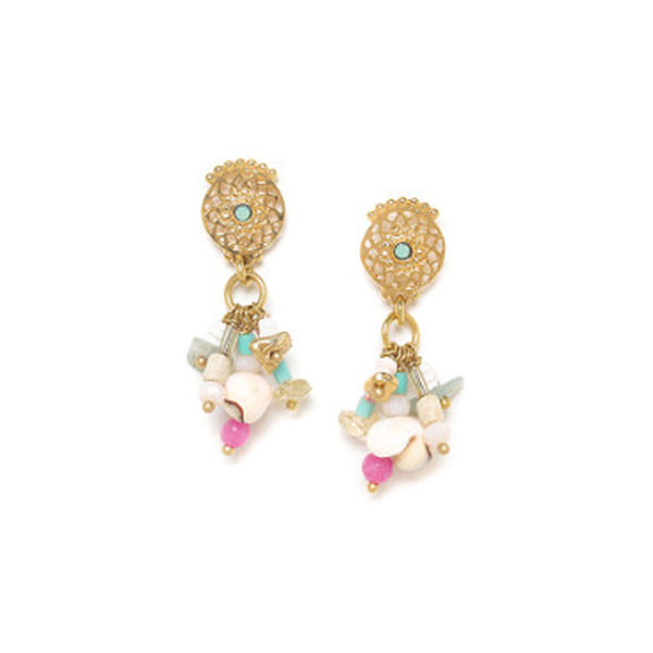 Emily Multi Dangle Earrings