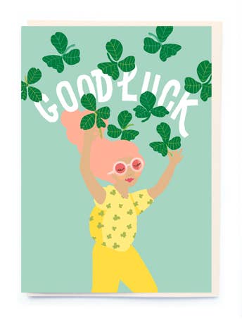 Good Luck Card - Special Colour Print