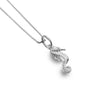 Seahorse Sterling Silver Necklace