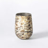 Golden Light Etched Votive Medium