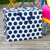 Jumbo Storage Bag - Navy On White Spotlight
