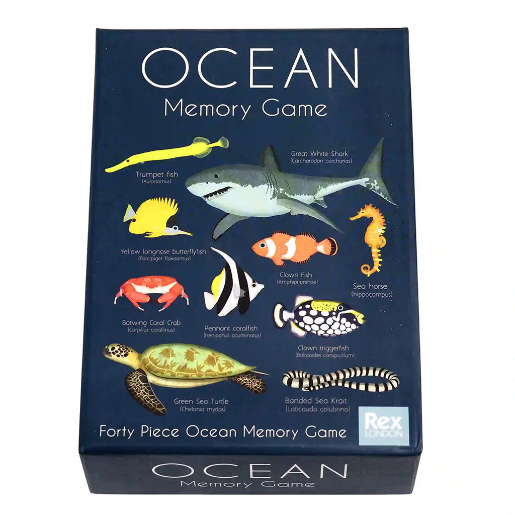 Ozean-Memory-Spiel