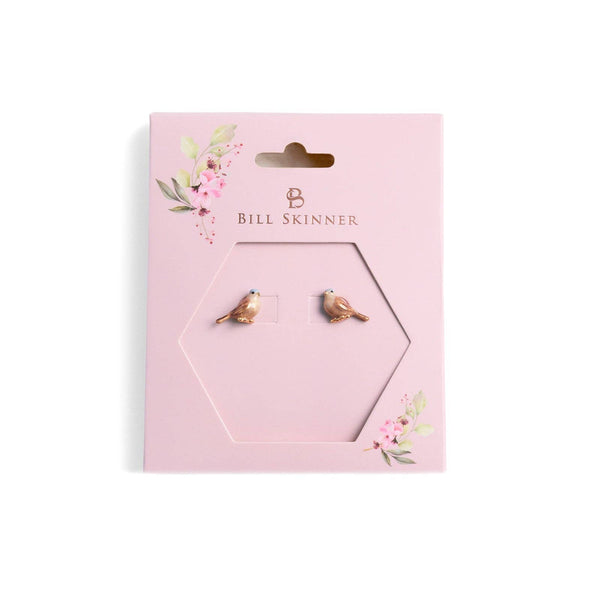 English Bird Studs - Cole Tit