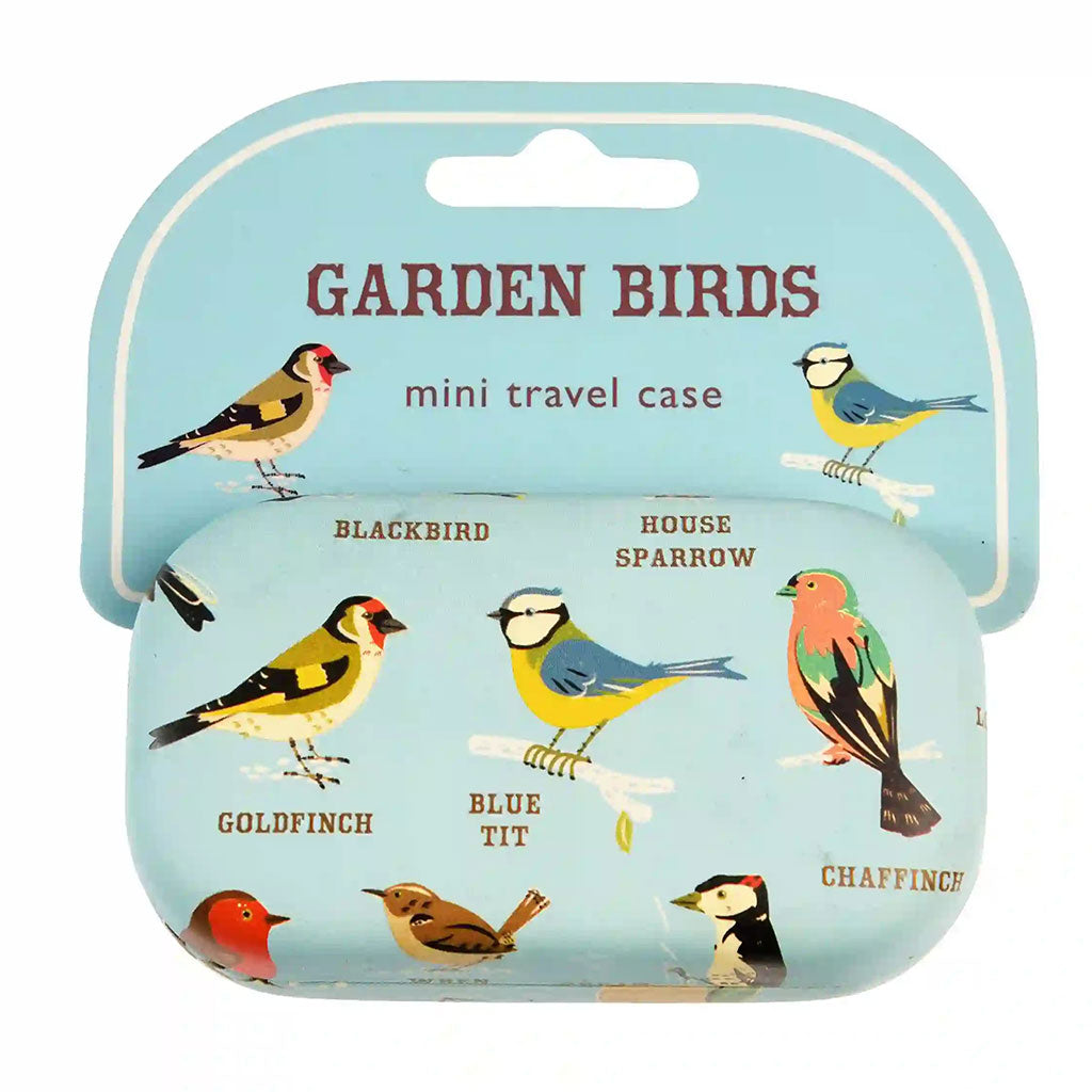 Garden Birds Mini Travel Case