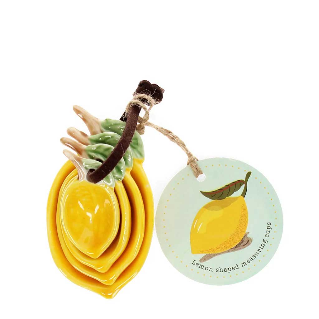 Lemon Measuring Spoons (Set Of 4)