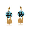 Carina Mixed Metal And Resin Earrings