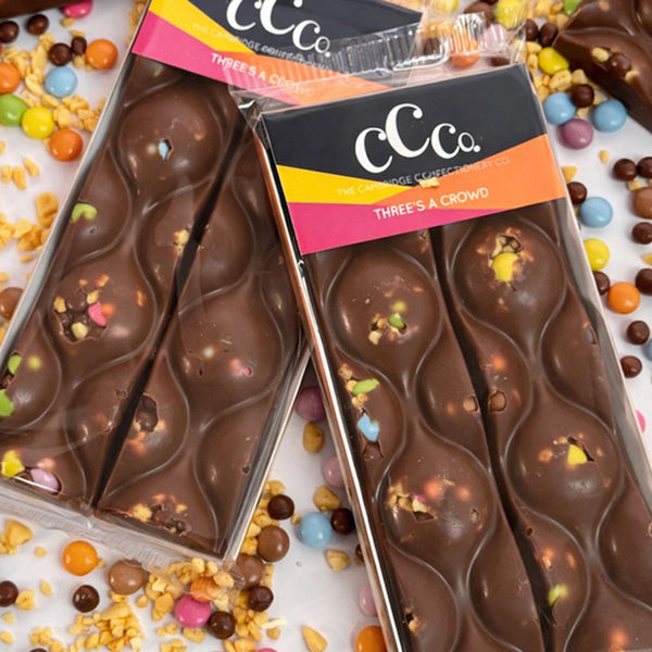 Trio Barrel Three's A Crowd Bar 100g