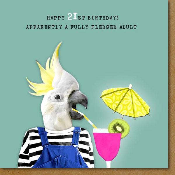 ACF21 ... 21st Birthday Card