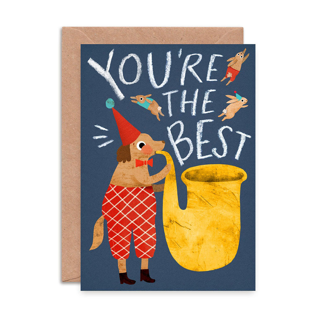 You’re the Best Dog Greeting Card