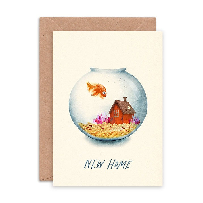 New Home Fish Greeting Card