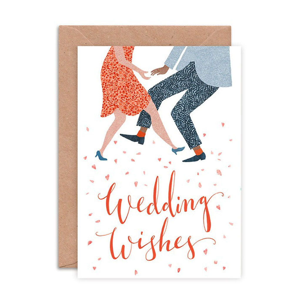 Wedding Wishes Dance Greeting Card