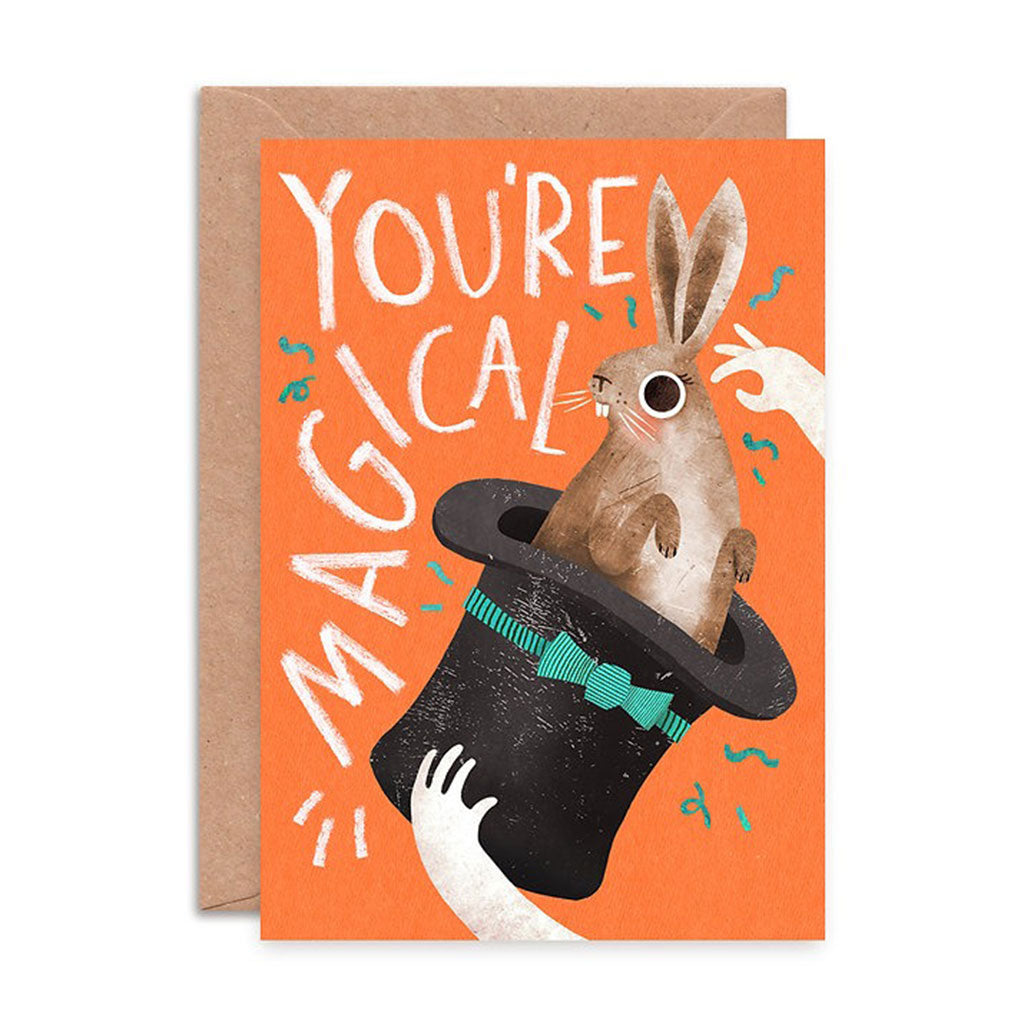 You’re Magical Rabbit Greeting Card