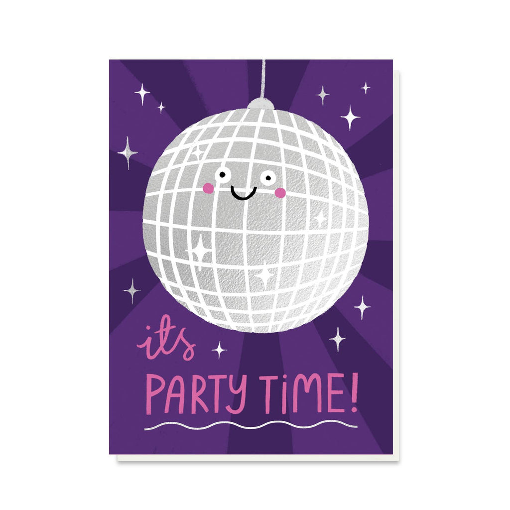 Disco Ball Birthday Card