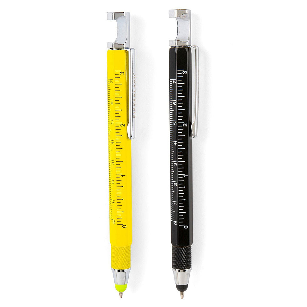 7-in1 Gadget Pen Yellow/Black