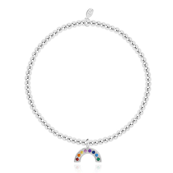 A Little Brave The Storm To See The Rainbow Bracelet