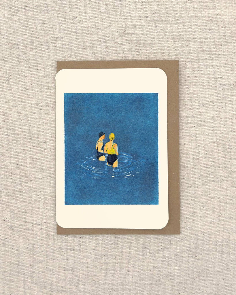 Swatch Wild Swimmers Greetings Card