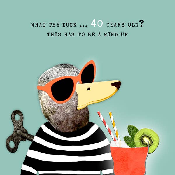 ACF40 ... 40th Birthday Card
