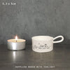 Handled Tealight Holder Home Sweet Home