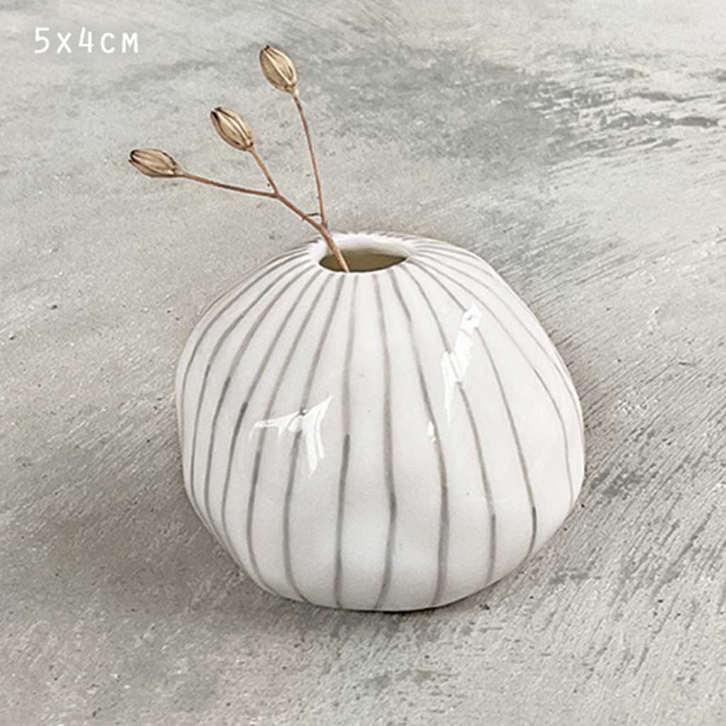 Round Pebble Vase Large