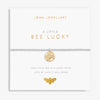 Ein kleines „Bee Lucky“-Armband