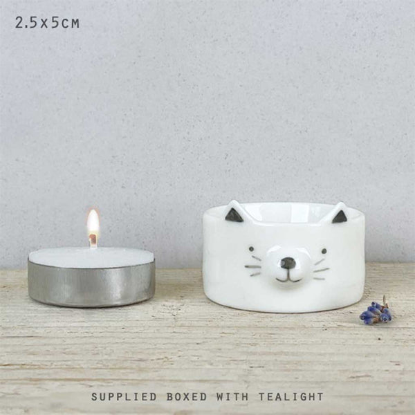 Animal Tealight Holder Cat