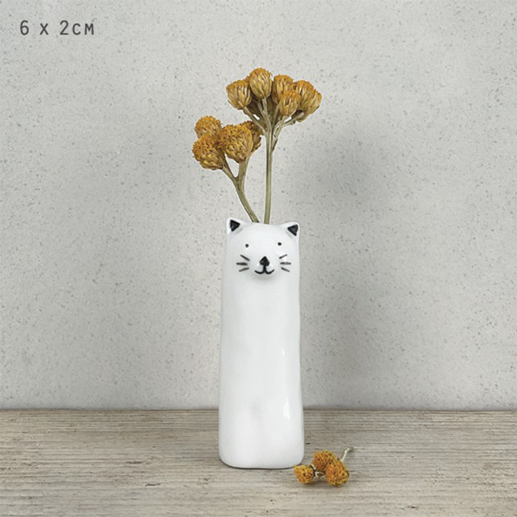 Hohe Vase Katze