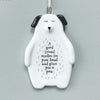 Dog Hanger Good Friend Reaches For Your Hand